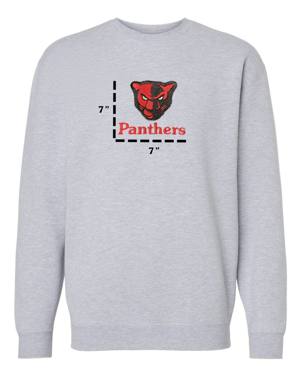 Adult Sweatshirt Center Logo