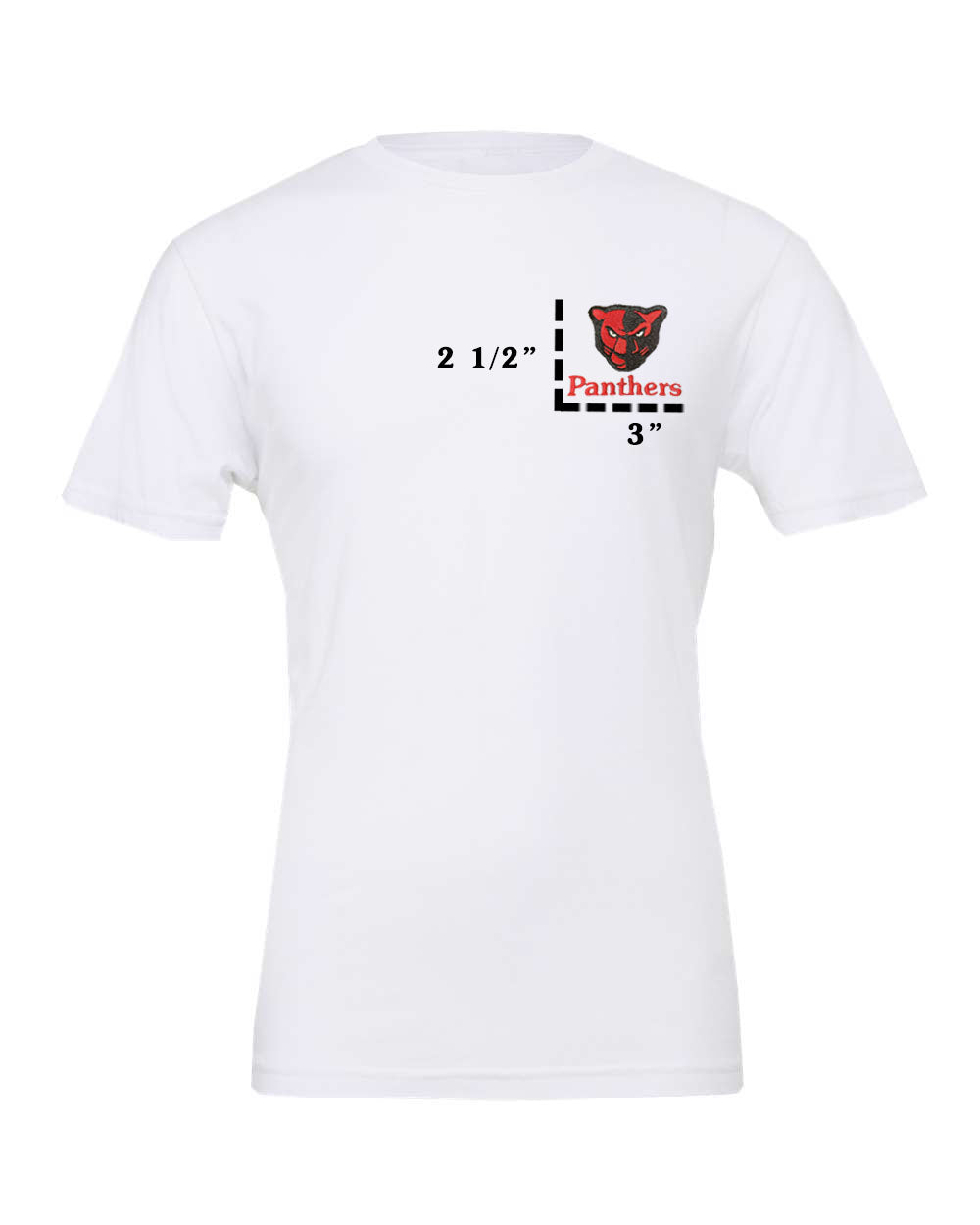Adult T-Shirt Left Logo