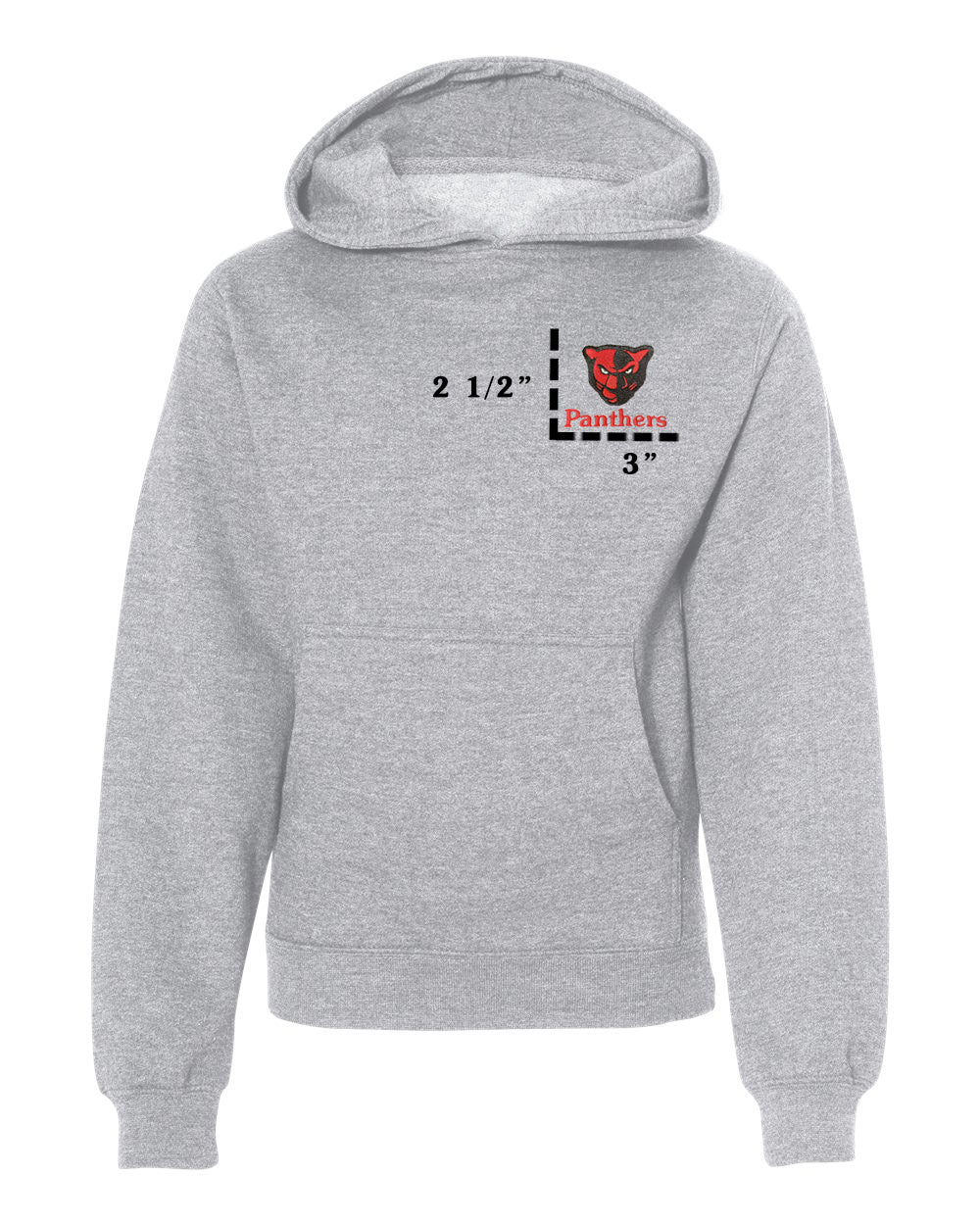 Youth Hoodie Left Logo