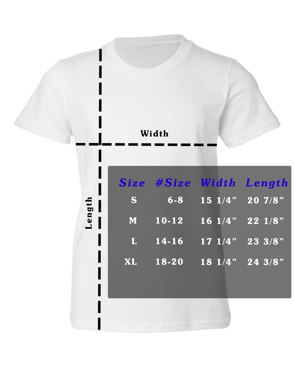 Youth T-Shirt Left Logo