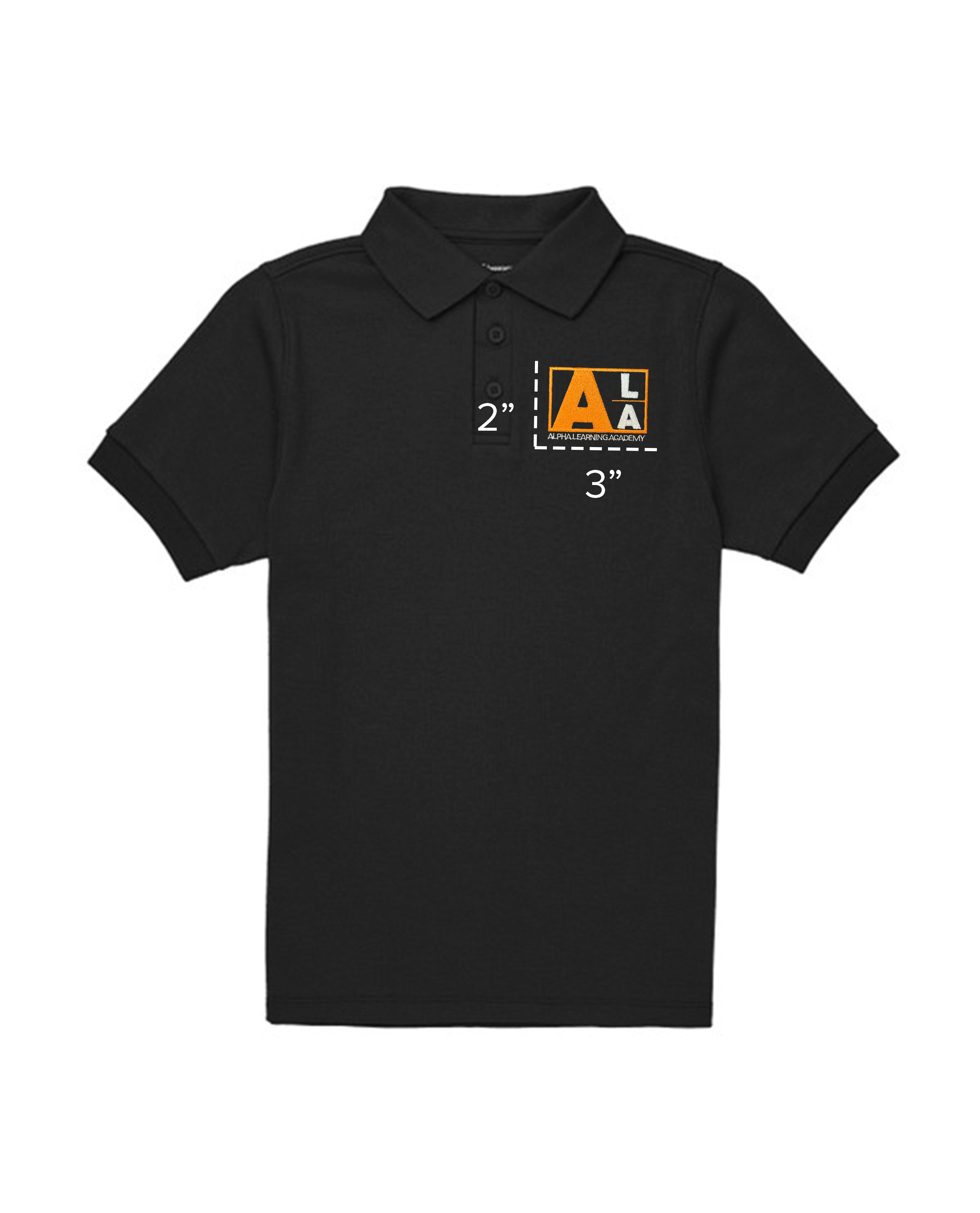 Black Alpha Learning Academy Polo
